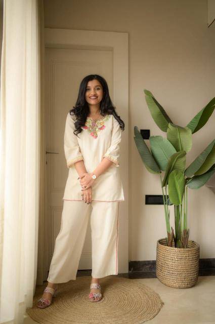 Jaipuri coord set Latest Kurti designs